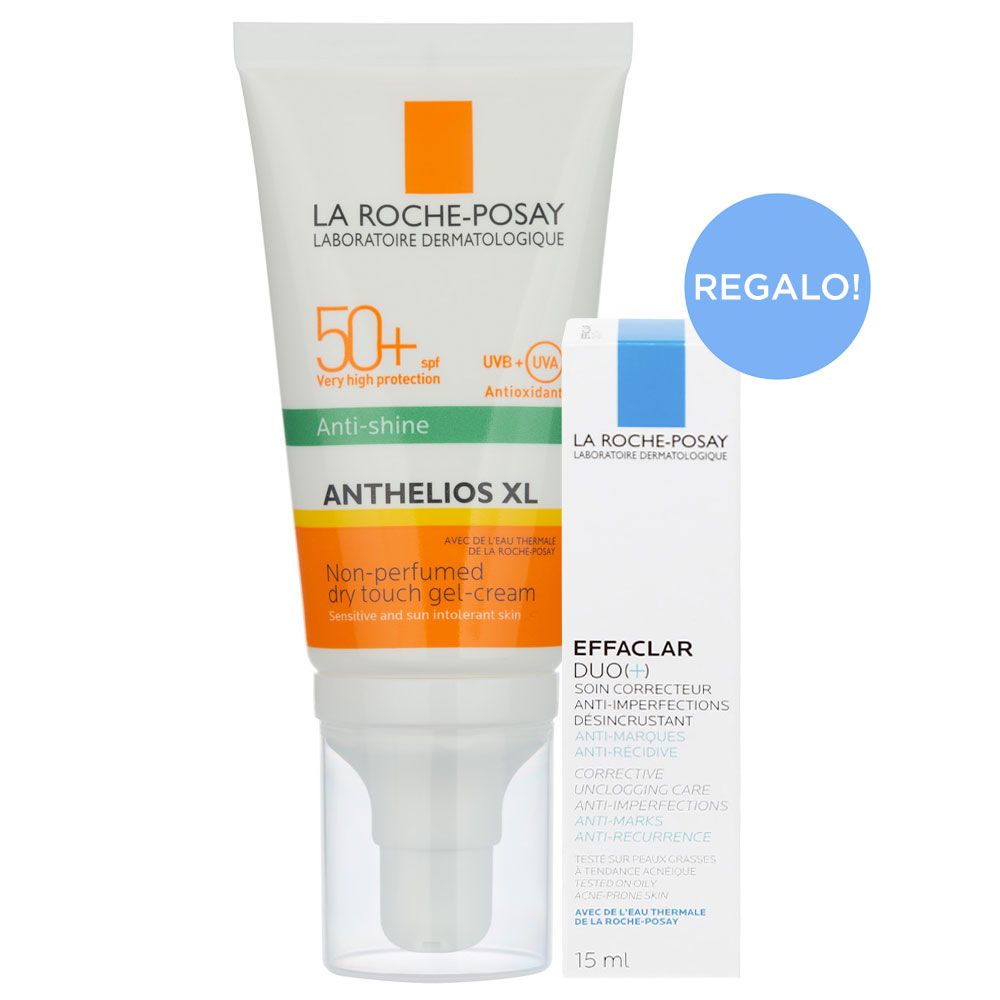 La Roche Posay Anthelios Xl Fps50 Gel Crema Toque Seco Antibrillo X