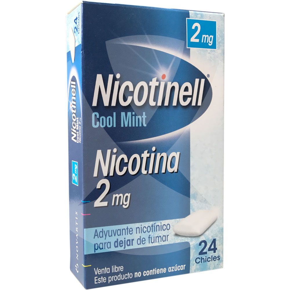 Nicotinell Chicles De Nicotina X 24 - Farmacia Leloir - Tu farmacia online  las 24hs