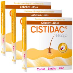 Pack 3 Nutriceutic Cistidac Max Cápsulas