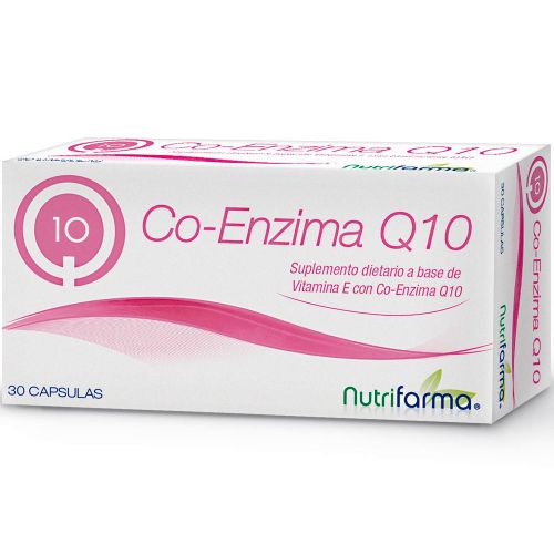 Nutrifarma Co Enzima Q10 X 30 Cápsulas Farmacia Leloir Tu Farmacia