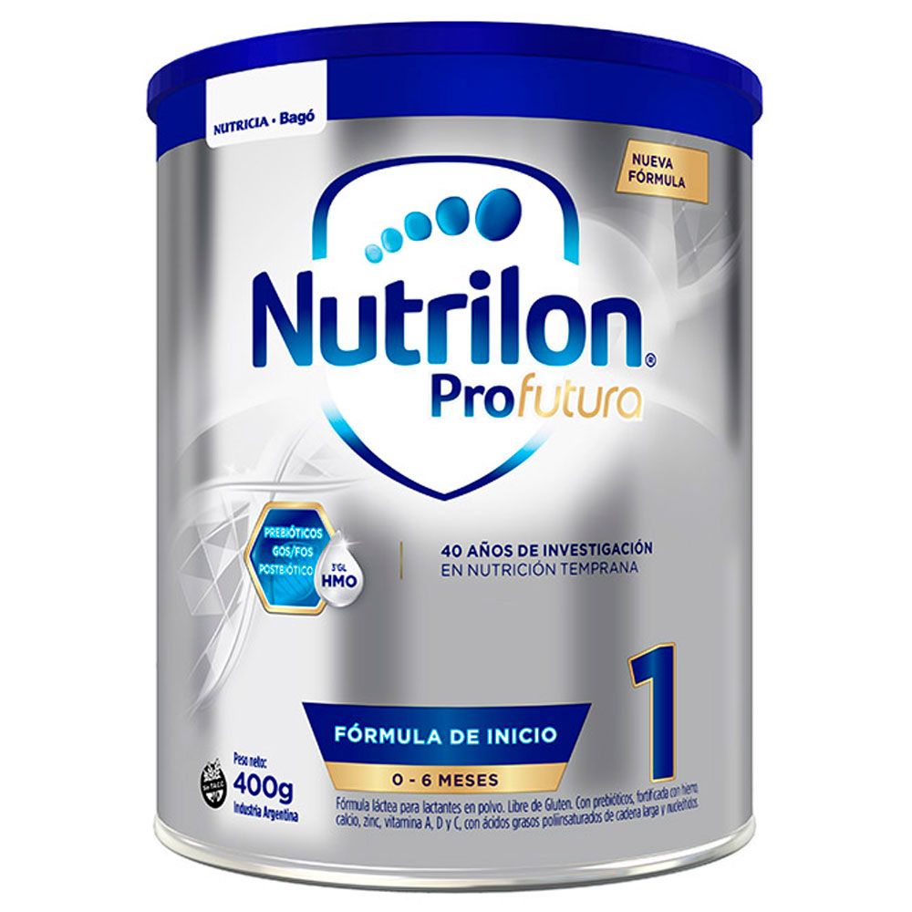 Nutrilon Profutura 1 Nueva Fórmula 0 A 6 Meses Polvo - Farmacia Leloir - Tu  farmacia online las 24hs