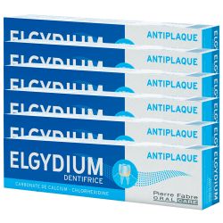 Pack 6 Elgydium Antiplaca Pasta Dental X 75ml