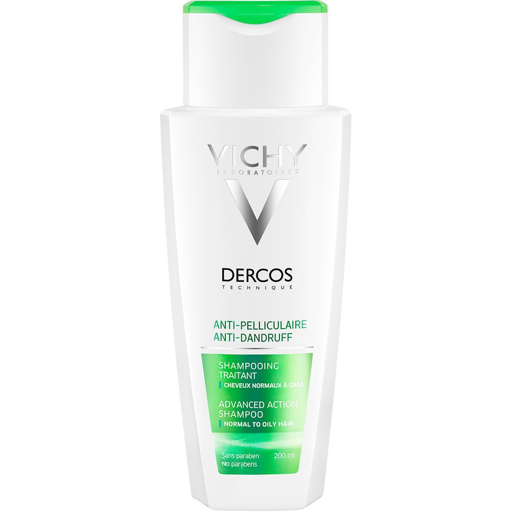 Vichy dercos shampoo anticaspa cabello normal a graso x