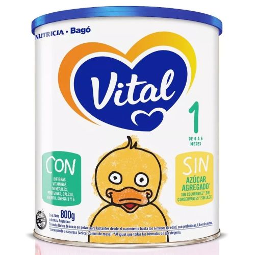 Vital 1 Leche Nueva Fórmula 0 A 6 Meses Polvo