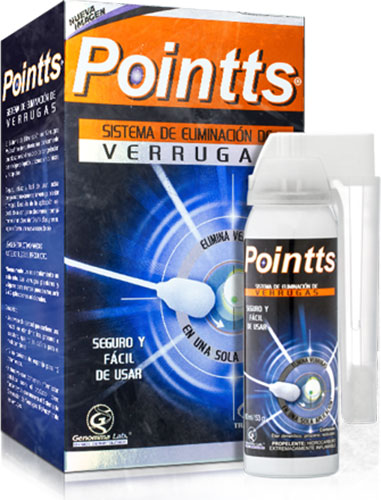 Pointts - Sistema de eliminación de verrugas x 12 tratamientos ...